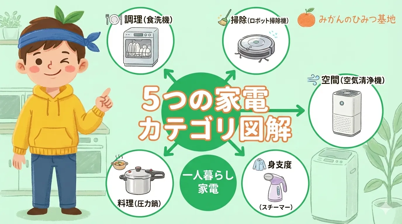 家電カテゴリ別マップ