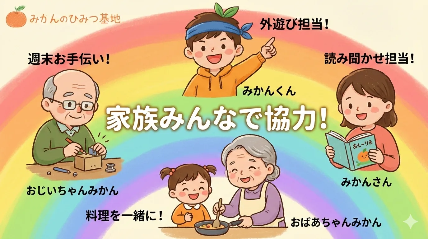 家族での子育て
