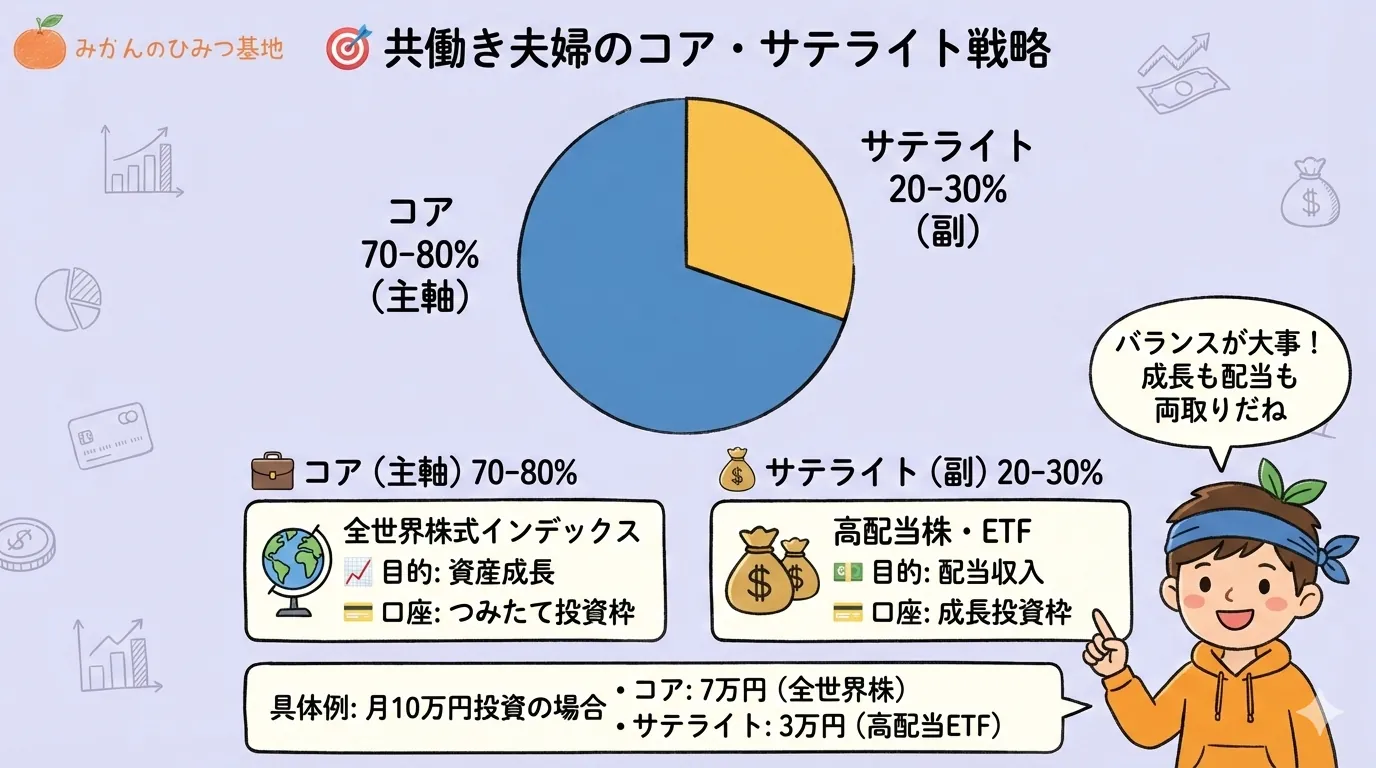 コア・サテライト戦略