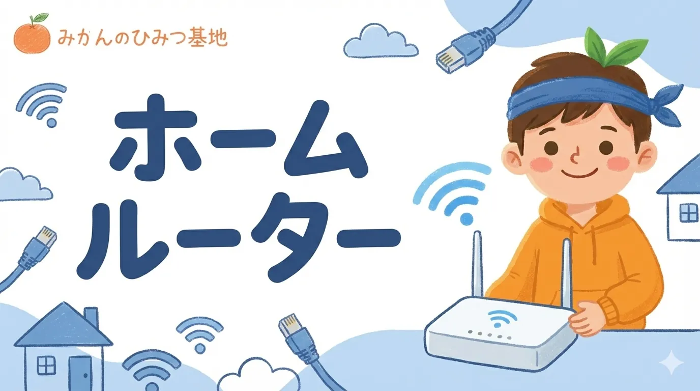 ホームルーターのアイキャッチ